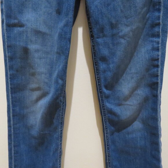 MOTHER The Mid Rise Dazzler Ankle Jeans in Wish On A Star - Size 25 - Picture 8 of 16